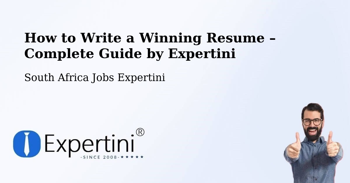 Resume Writing Guide for Job Seekers – Ermelo - Ermelo, South Africa Jobs Expertini